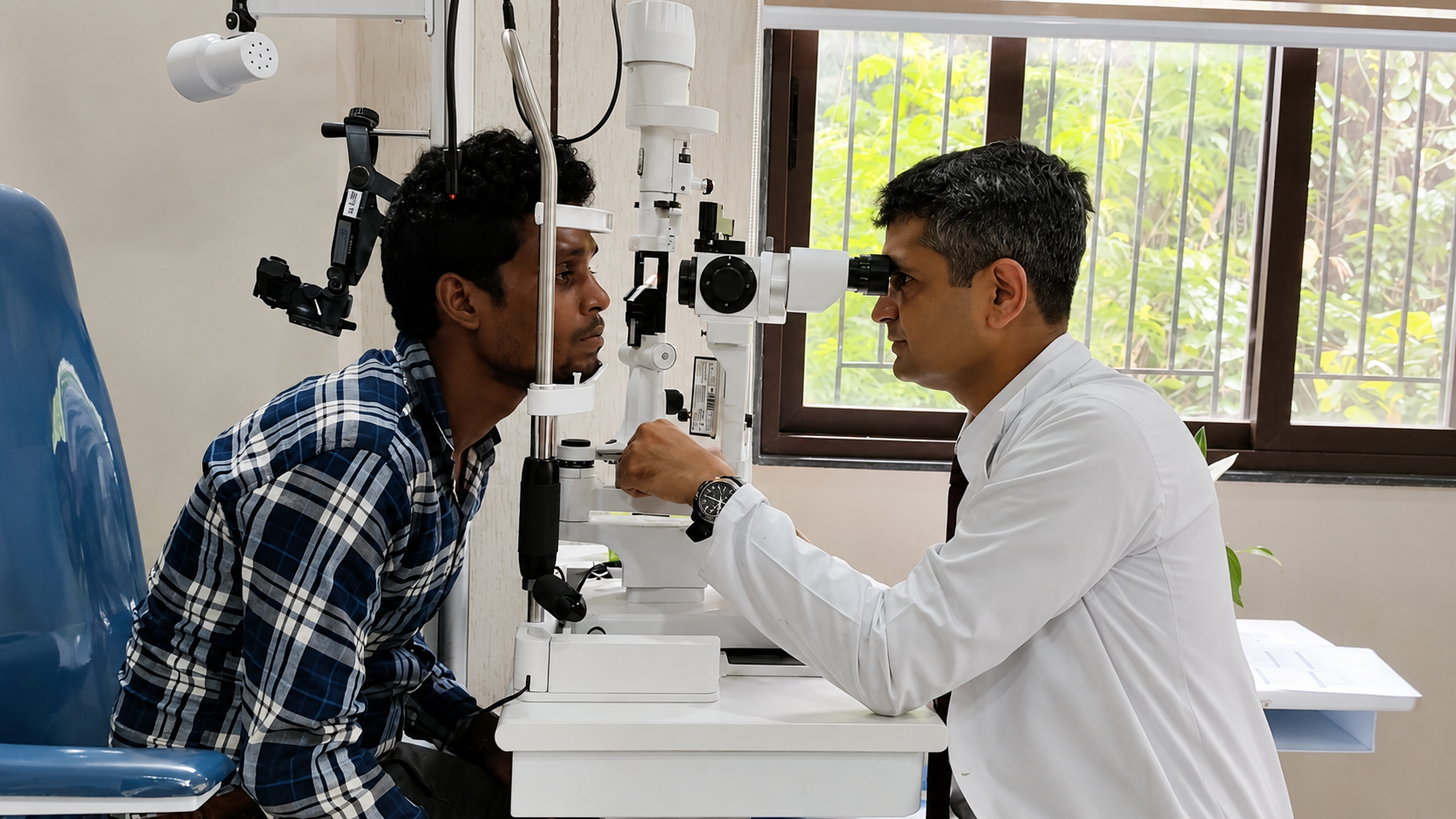 How do doctors monitor Glaucoma over time