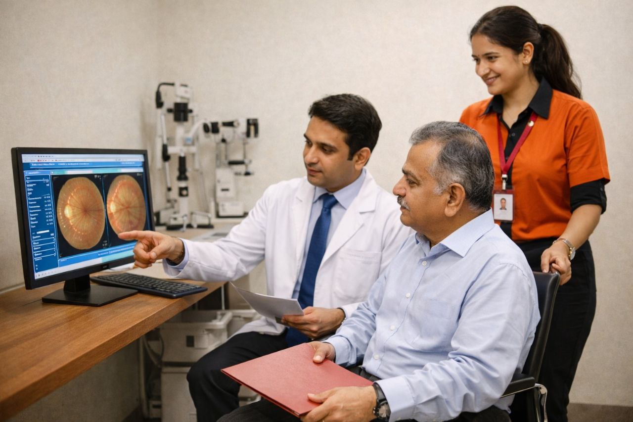 How do doctors monitor Cataract over time